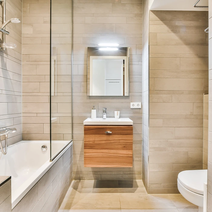Bathroom Transformation 15